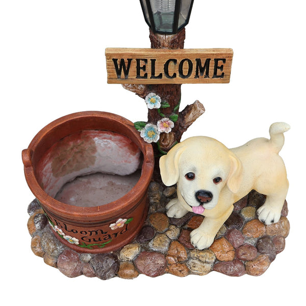 English Elm Cute Feline Resin Planter Statue for Garden Patio Balcony Whimsical Succulent Pot W5398P464243