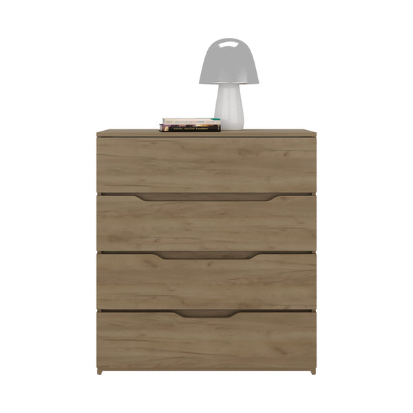 English Elm Aralia Four Drawer Dresser Natural Oak Finish Scandinavian Bedroom Storage B097P474285