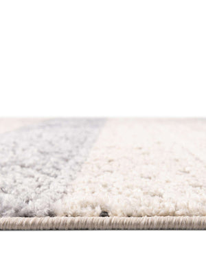 Unique Loom Arlo Matti Machine Made Striped Rug Sandy Beige, Beige/Gray 9' 10" x 14' 1"