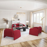 Horten Sofa Red 110028 Zuo Modern