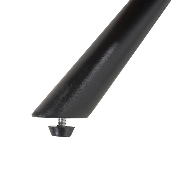 English Elm 270° Swivel Mid-Century Modern Upholstered Desk Chairs Set of 2 with Thick Cushion & Metal Base Orange W757P281147