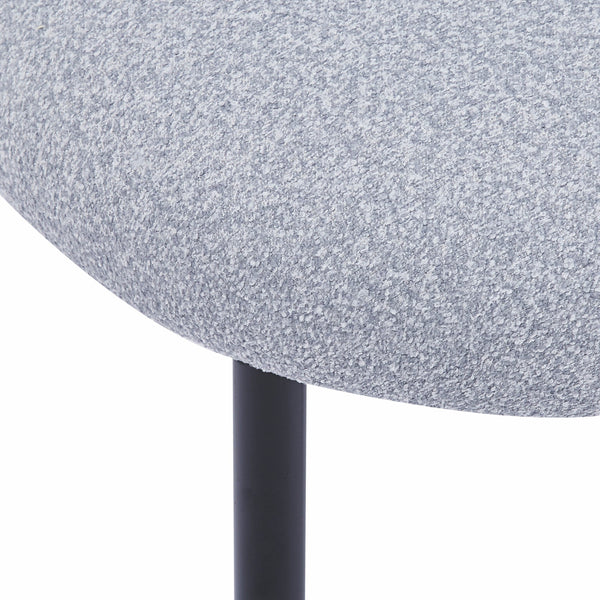 English Elm Christopher Knight Home® - Dining Chair Set Of 2 - Modern Grey Fabric With Curved Backrest & Metal Frame For Stylish Comfort N779P186912G