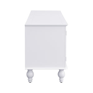 English Elm Vibe 70.9" Modern Tv Stand For Large Tvs, Stylish Entertainment Center With Smart Storage Solutions N724P286415K-GIGA