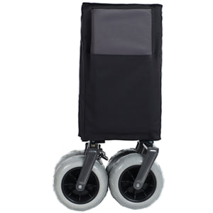 English Elm 9" Balloon Wheel Folding Wagon Heavy Duty 480lb All Terrain Oxford Fabric Cart W2932P317113