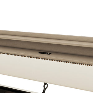 English Elm Twin Size Daybed With Storage Drawers, Led Lights & Charging Station – Stylish Beige Upholstered Design W1580S00022-GIGA