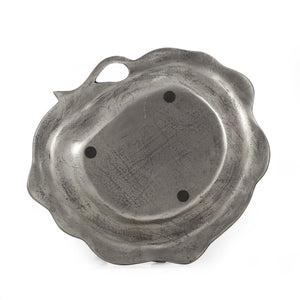 English Elm Christopher Knight Home® - Platter Elegant Oval Aluminum & Glass Serving Tray with Floral Motif, Chills or Heats, Handwash Only (16.5") 71639.00