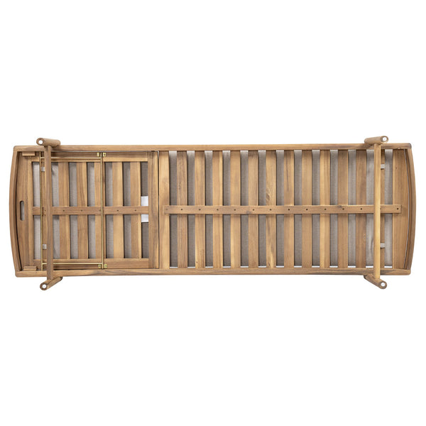 English Elm Christopher Knight Home® - Mallorca Acacia Wood Chaise Lounges Set Of 2 With Water-Repellent Cushions For Outdoor Relaxation N775P263984T