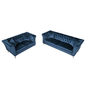 English Elm 102 Inch Linen Modular Sectional Sofa with Hidden Storage and Cloud Cushion Comfort W1099S00206