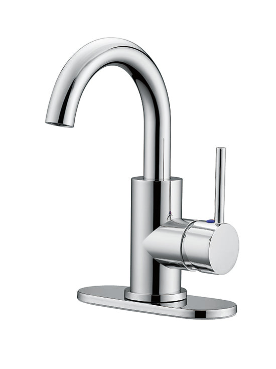 English Elm Bathroom Centerset Faucet Dual Handle Chrome Vanity Sink Fixture with Supply Lines B2724P500135