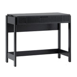 Holmes Modern Lift Top Standing Desk with Reeded Drawer