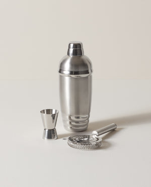 Lenox Tuscany Metal Shaker & Strainer Set Metallic, STAINLESS METAL 6228142