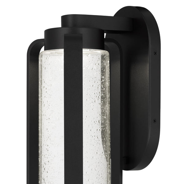 English Elm 15.5 Inch Seedy Glass Led Wall Sconce Dimmable Industrial Vintage Hardwired Indoor Light B370P417687