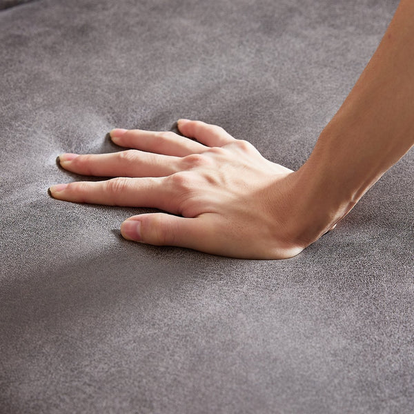 English Elm Fx Elegant 3-Seater Chesterfield Sofa With Tech Fabric, Rolled Arms & Cushions For Modern Living Spaces W1926S00034