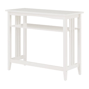 OSP Home Furnishings Sierra 36" Foyer Table White Finish