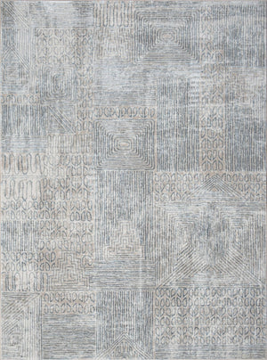 English Elm Elegance Blue Area Rug 5'3" X 7'3" - Durable, Stain-Resistant, Kid & Pet Friendly For Home Décor B186P181057