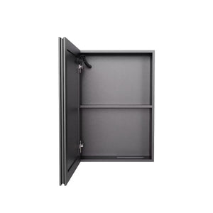 English Elm Led Aluminum Medicine Cabinet with Anti Fog Mirror and White Light for Bathrooms W3083P417741
