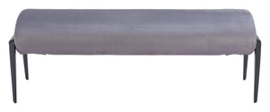 Glatt Bench Gray 110350 Zuo Modern