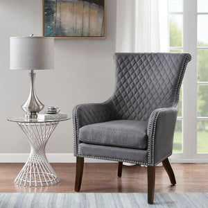 Madison Park Heston Casual Accent Chair MP100-0617 Grey