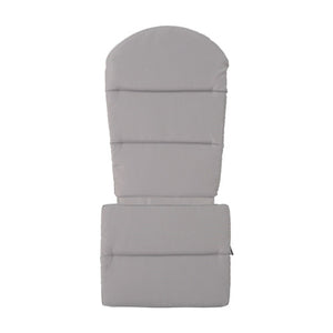 English Elm Christopher Knight Home® - Chair Cushion - Stylish Gray Adirondack Seat Pad For Outdoor Comfort & Easy Maintenance, 48.25" L N769P577024G