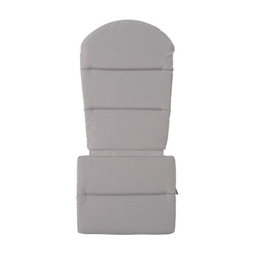 English Elm Christopher Knight Home® - Chair Cushion - Stylish Gray Adirondack Seat Pad For Outdoor Comfort & Easy Maintenance, 48.25" L N769P577024G
