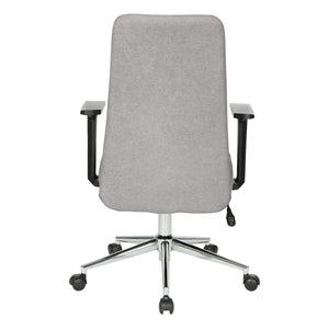 OSP Home Furnishings Evanston Office Chair Fog