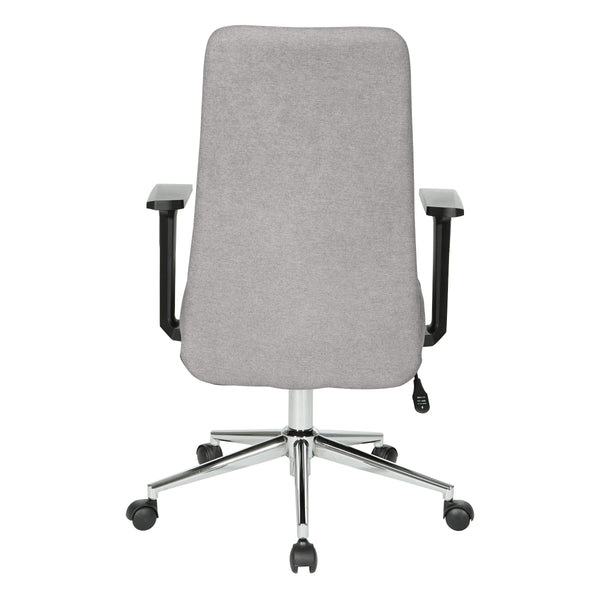 OSP Home Furnishings Evanston Office Chair Fog