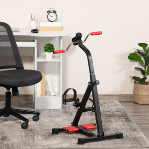 English Elm Soozier Seated Pedal Exerciser for Seniors with Lcd Tracker and Massage Rollers W2225P229251