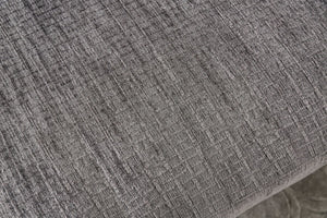 English Elm Contemporary Gray Upholstered Square Ottoman With Memory Foam For Stylish Modular Living Spaces B2741P356301