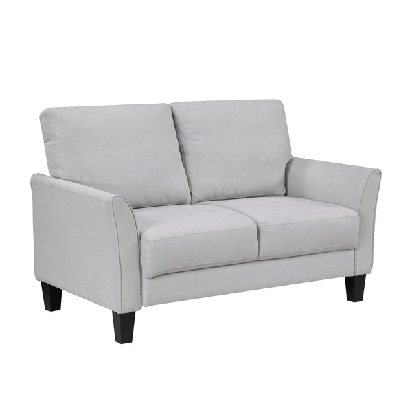 English Elm Modern 3-Piece Contemporary Sofa Set In Gray - Plush Comfort, Durable Upholstery, Stylish Design! B011S01962