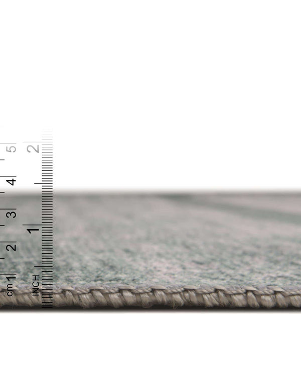 Unique Loom Timeless Verona Machine Made Geometric Rug Green, Brown/Ivory/Gray 8' 4" x 12' 2"