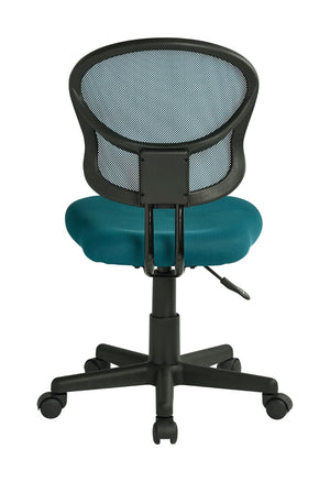 OSP Home Furnishings Mesh Task chair Blue