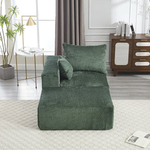 English Elm United Memory Foam 2-Seater Couch - Soft Chenille, No Assembly, Compact Design For Small Spaces W1568P222614-GIGA