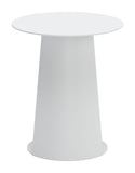 Sunny Isles Side Table White 704020 Zuo Modern