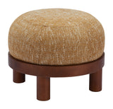 Gome Ottoman Oat Yellow 110184 Zuo Modern