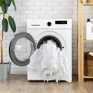 English Elm 3PCS Plush Microfiber Full/Queen Comforter Set with Hypoallergenic Poly Fill and Soft Shams White 16.93 L x 12.99 W x 6.69 H B035P366529