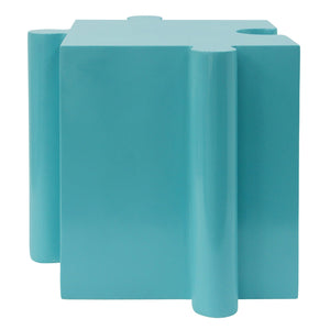 English Elm Christopher Knight Home® - 3-Piece Modular Mgo Puzzle Table Set - Interlocking Design For Indoor & Outdoor Use, Light Blue N770PS33132L