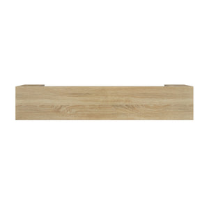 English Elm 62.99-inch Farmhouse Console Table Slim Entryway Sofa Accent with Rustic Wood Finish Oak W1706P399676