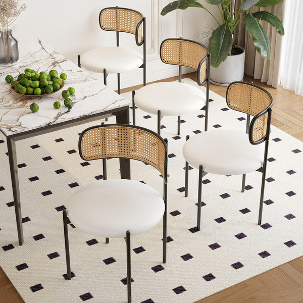 English Elm Adjustable Swivel Barstools Set of 2 Pu Leather Industrial Mid-century Kitchen Island Seating Beige T3623P433770