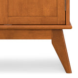 Draper Mid Century Bar Cabinet Teak B136P203490 Hearth and Haven