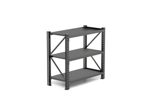 English Elm 3-tier Heavy Duty Industrial Steel Shelving Unit for Garage Warehouse Storage W1831P245637