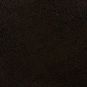 English Elm Decker Swivel Counter Stool in Dark Cherry Wood with Vertical Slat Back and Brown Faux Leather Seat B062P299928