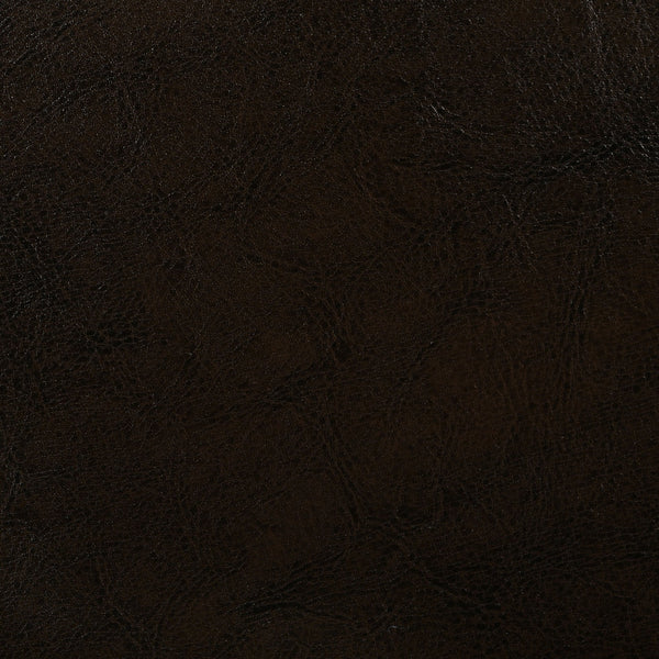 English Elm Decker Swivel Counter Stool in Dark Cherry Wood with Vertical Slat Back and Brown Faux Leather Seat B062P299928