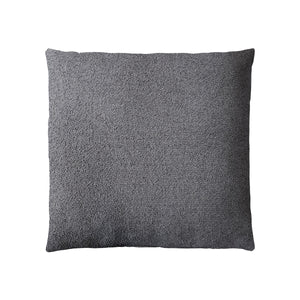 JLA Home Chapel Hill - Solid Feather-Filled Square Pillow 20x20 | Plush, Durable Polyester Shell, Tailored Modern Accent for Sofa Dark Grey CH30-0029