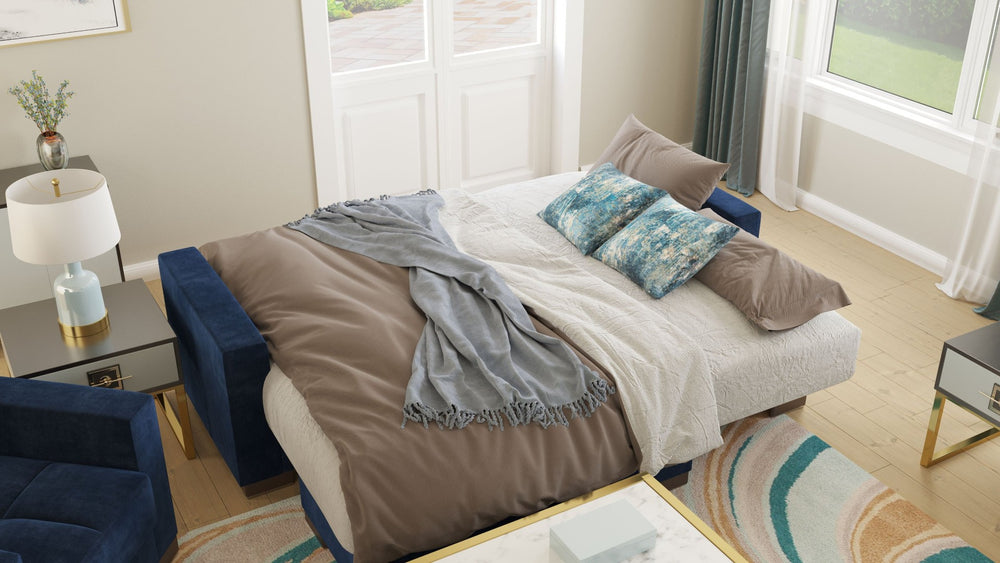 English Elm Primenest Versatile Upholstered Chaise Lounge With Storage - Modern Comfort & Easy Click-Clack Design B030P303542-GIGA