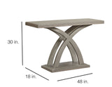 English Elm Steve Silver - Jocelyn - Sofa Table - Gray