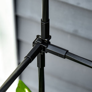 English Elm Outsunny Vertical Garden Planter With Trellis - Self-Watering Raised Bed For Tomatoes & Climbing Vines W2225P174411-GIGA