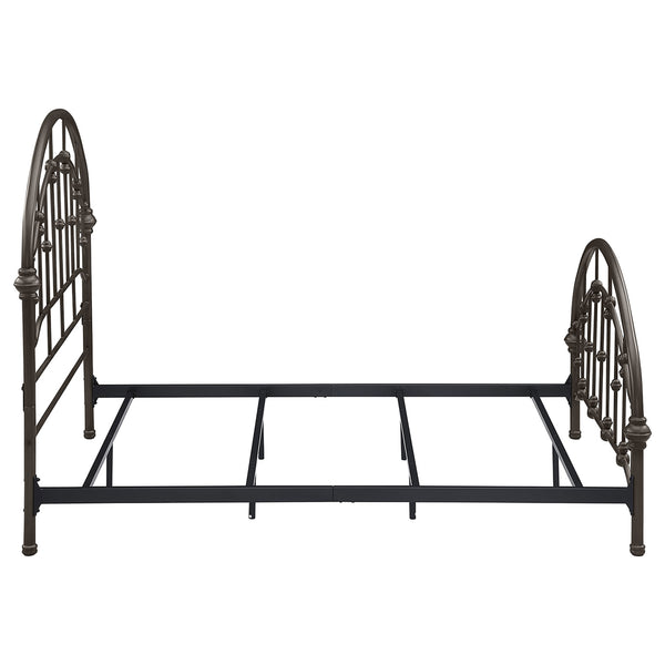 English Elm Juneau Dark Bronze Full Metal Bed Frame - Vintage Victorian Elegance For Timeless Bedroom Style B062P346519