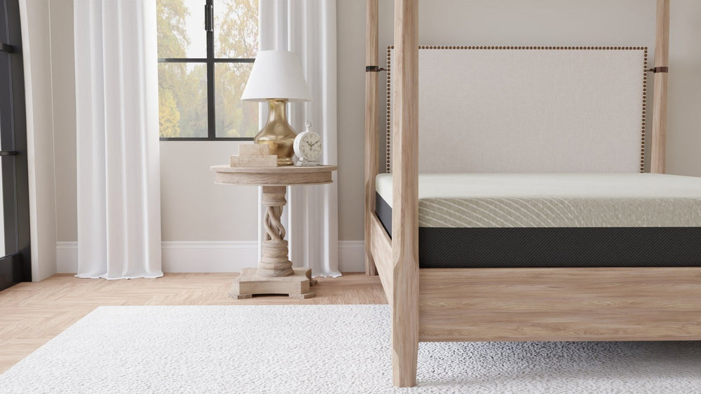 English Elm Omne Sleep Queen Gel Memory Foam Mattress Cooling Layers for Pressure Relief B04764849