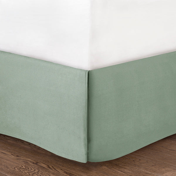 English Elm 6 Piece Reversible Scalloped Edge Daybed Cover Set with Antimicrobial Protection, Cottage Chic Elegance Seafoam 17.72 L x 15.75 W x 8.27 H B03597554