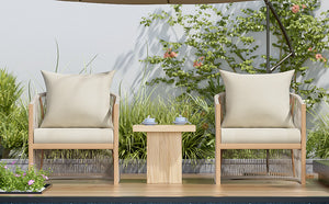 English Elm Christopher Knight Home® - [Set Of 2] Modern Beige Curved Aluminum Lounge Chairs With Plush Cushions For Outdoor Comfort N767P237033B_2